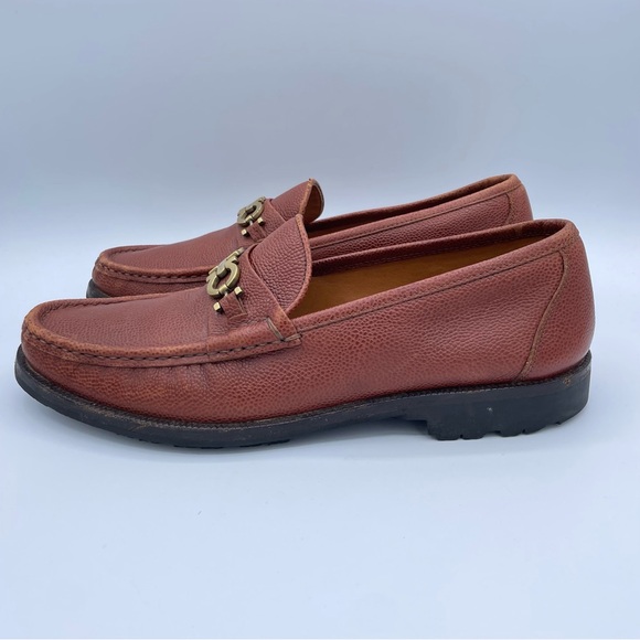 Salvatore Ferragamo Loafers 10 Brown - Picture 7 of 16